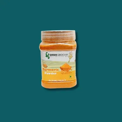 Green Grocery Turmeric Powder (গ্রীন গ্রোসারি হলুদ গুঁড়া)-100 Gram